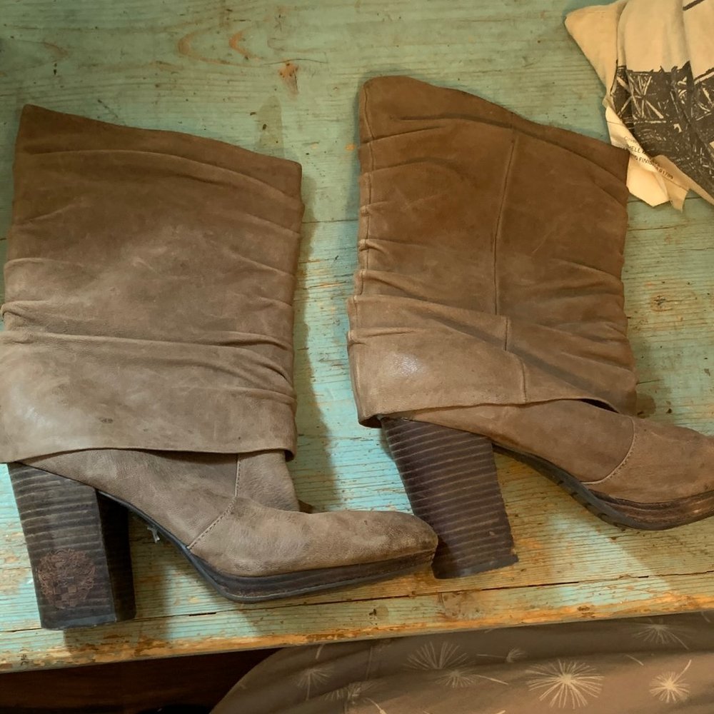 Leather Boots